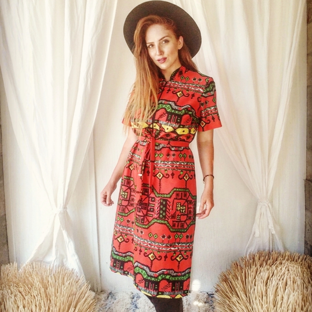 Vintage Art Deco Dress!🌶